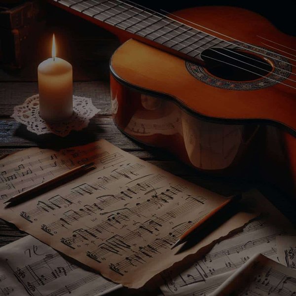 Quelle est la méthode pour composer une chanson folklorique à la guitare?