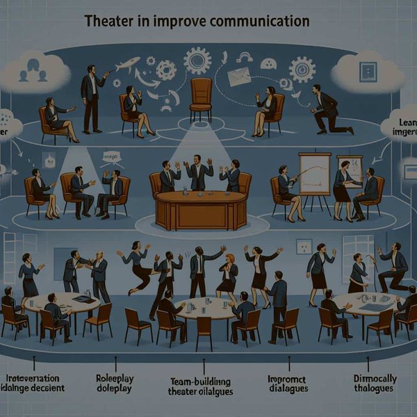 De quelle manière peut-on utiliser le théâtre en entreprise pour améliorer la communication ?