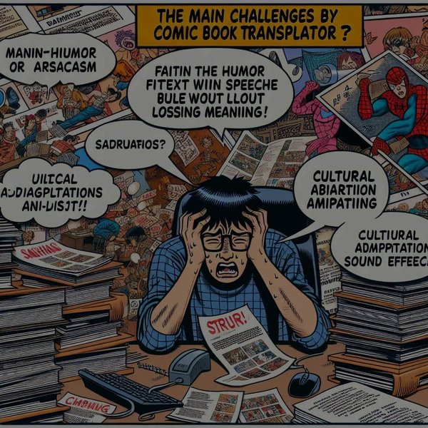 Quels sont les principaux défis rencontrés par les traducteurs de bande dessinée ?