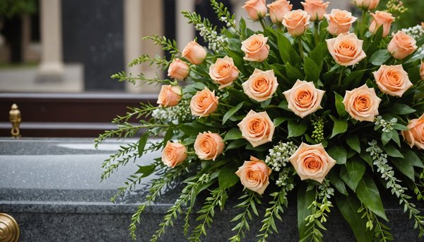 Idées de compositions florales pour hommages funéraires dignes